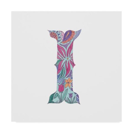 Trademark Fine Art Green Girl Canvas 'I White' Canvas Art, 14x14 ALI35419-C1414GG